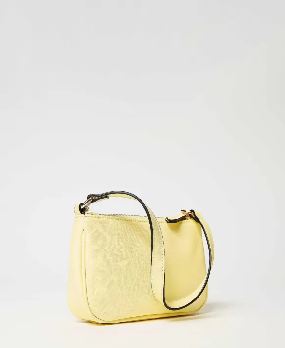 TWINSET Milano Borsa A Tracolla 'Petite' Con Oval T Giallo Cheap