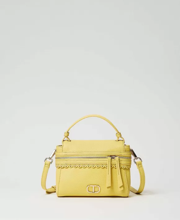 TWINSET Milano Borsa Top Handle 'C Cile' Piccola Giallo Best Sale