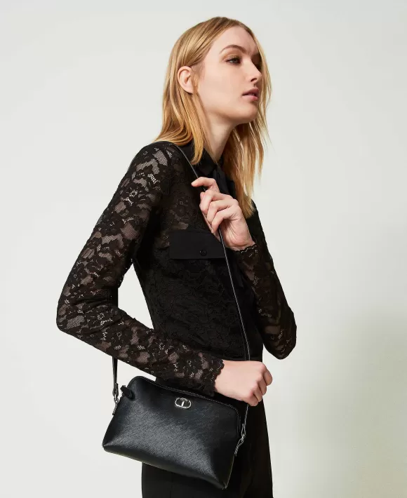 TWINSET Milano Set A Tracolla Con Astuccio E Portacarte Nero Best Sale