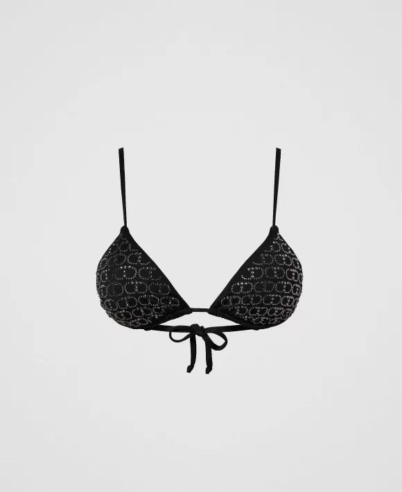 TWINSET Milano Triangolo Da Bagno Con Strass Oval T Nero Online